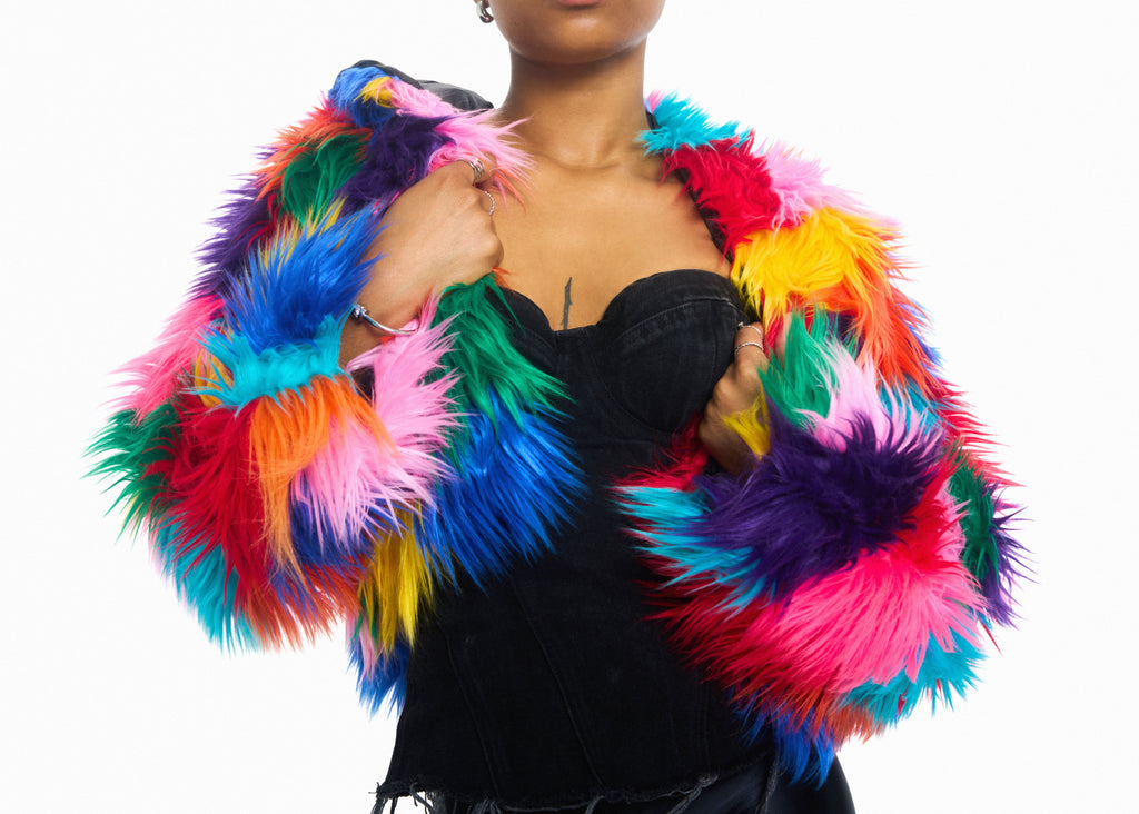 Multicolored Shrug